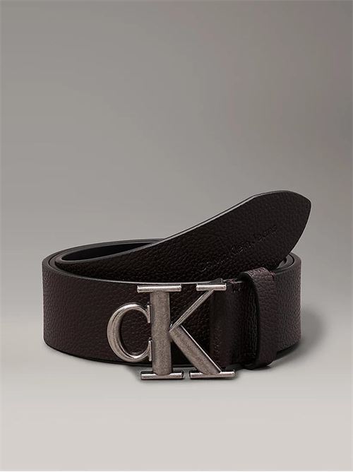 RO MONO PLAQUE LTHR BELT 35MM CALVIN KLEIN JEANS | K50K511831/GRP